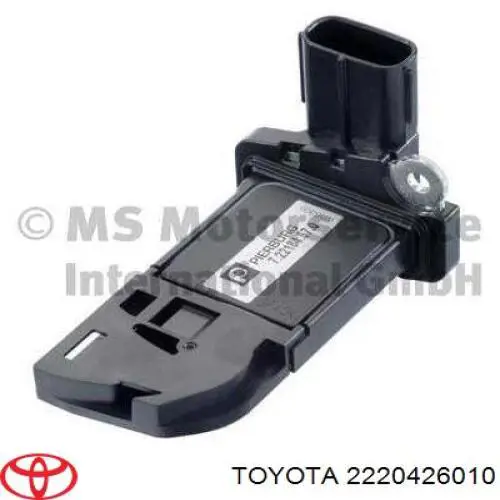 2220426010 Toyota sensor de flujo de aire/medidor de flujo (flujo de aire masibo)