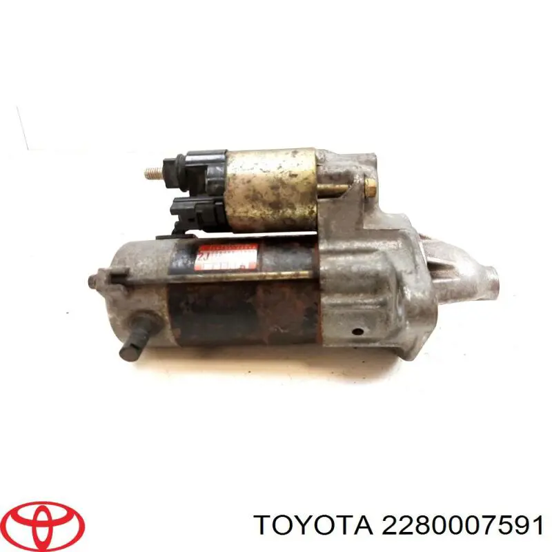 2280007591 Toyota motor de arranque