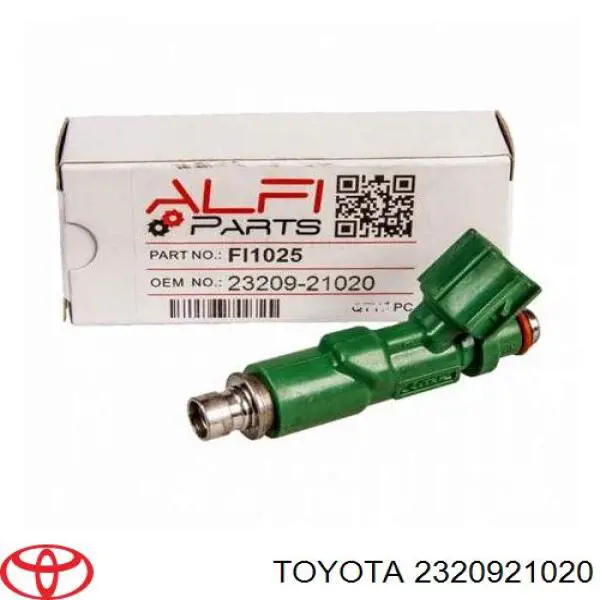 2320921020 Toyota inyector de combustible