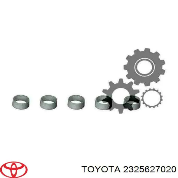 2325627020 Toyota junta anular, inyector