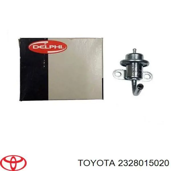 2328015020 Toyota regulador de presión de combustible, rampa de inyectores