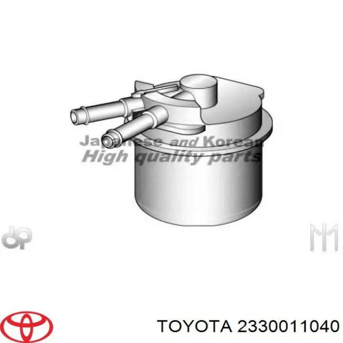 2330011040 Toyota filtro combustible