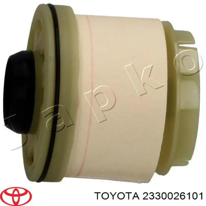 2330026101 Toyota filtro combustible