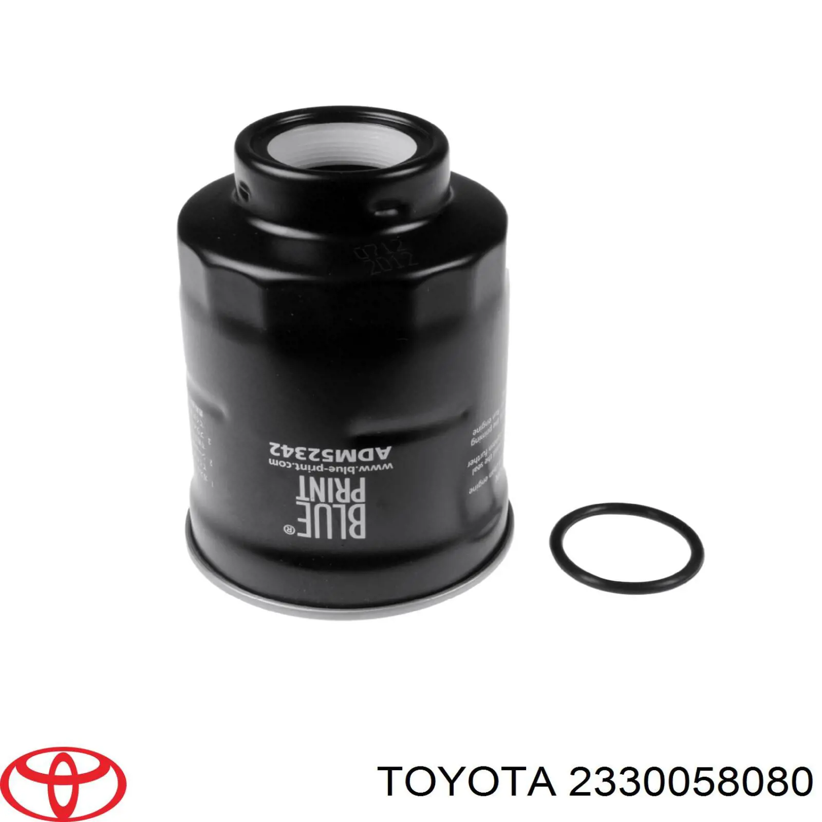 2330058080 Toyota filtro combustible