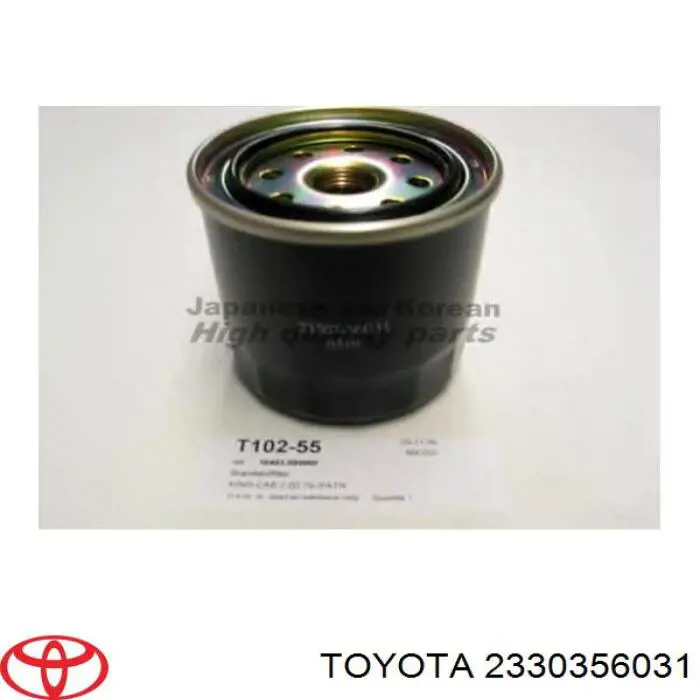 2330356031 Toyota filtro combustible