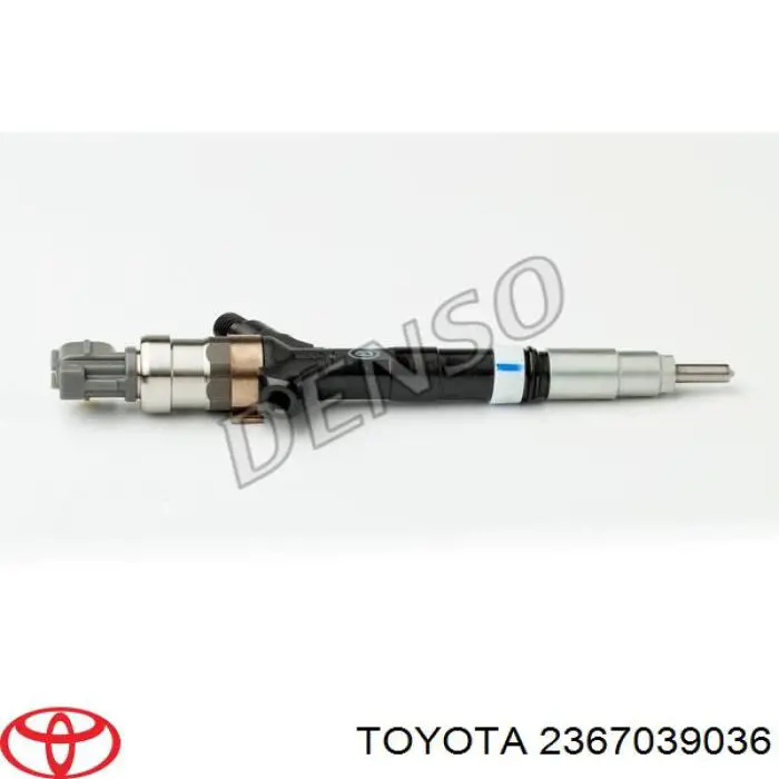 2367039036 Toyota inyector de combustible