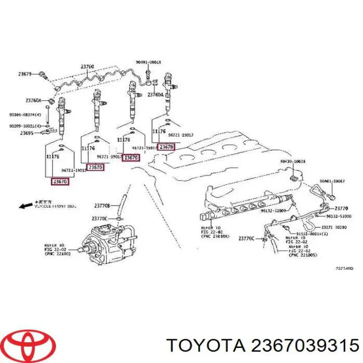 2367039315 Toyota 