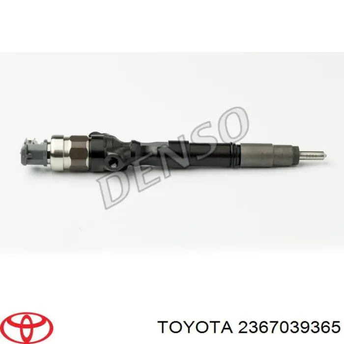 2367039365 Toyota inyector de combustible