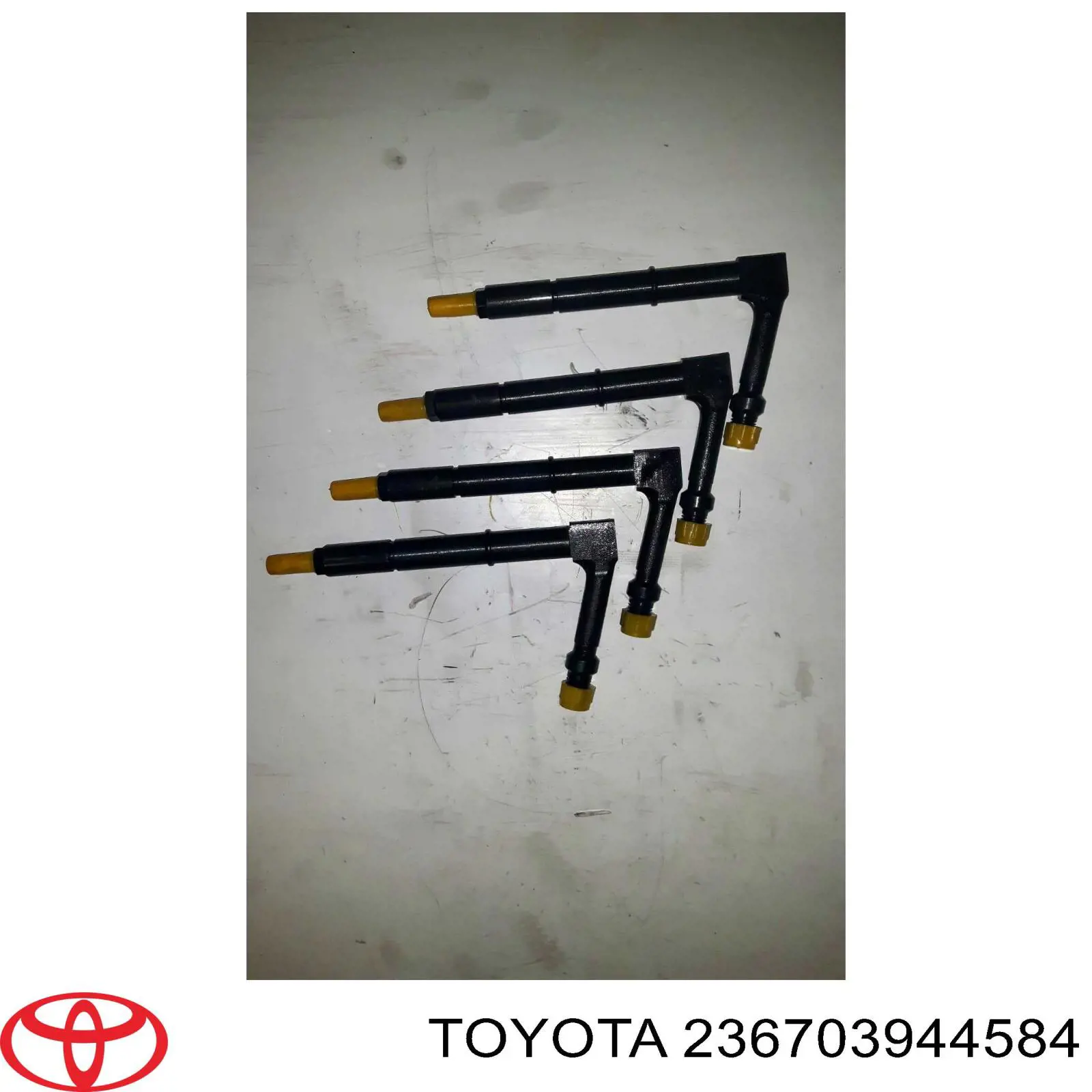 2367039445 Toyota inyector de combustible