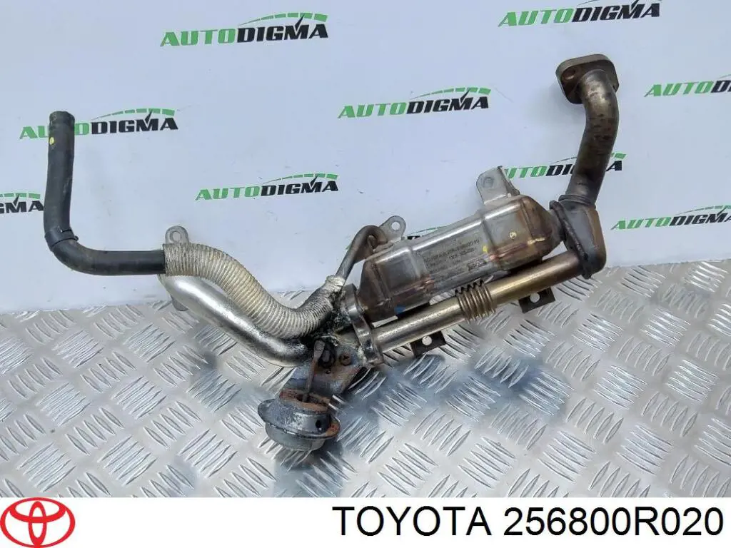 2568026020 Toyota enfriador egr de recirculación de gases de escape