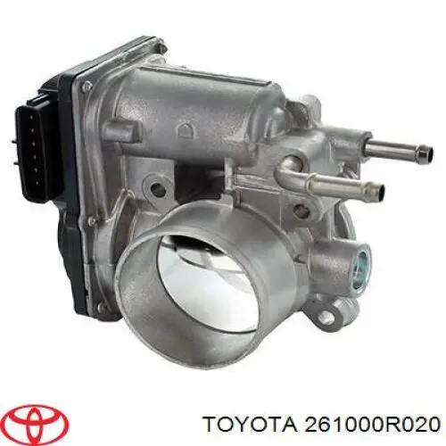 261000R020 Toyota cuerpo de mariposa completo