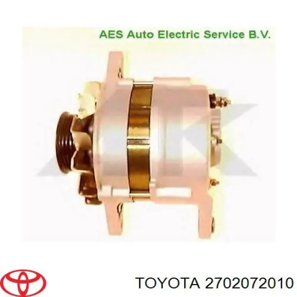 2702072010 Toyota alternador