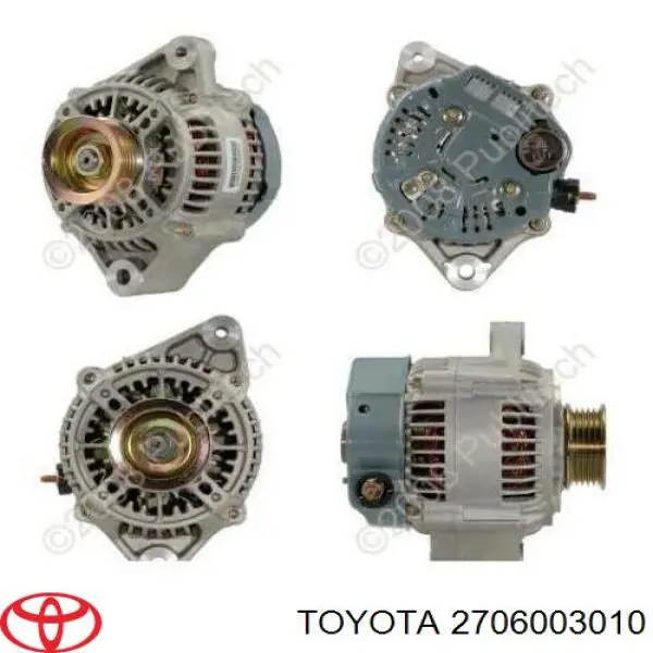 2706003010 Toyota alternador