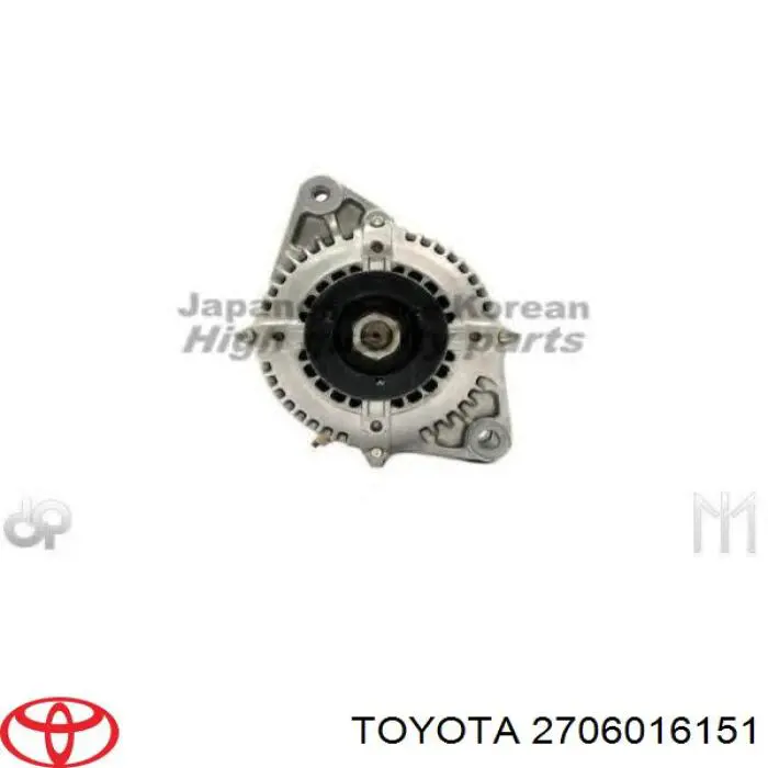 2706016151 Toyota alternador