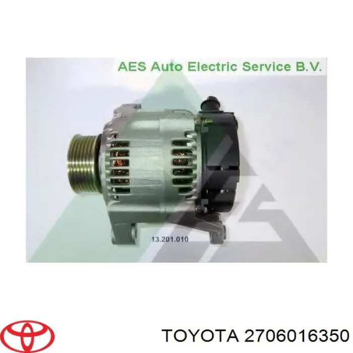 2706016350 Toyota alternador