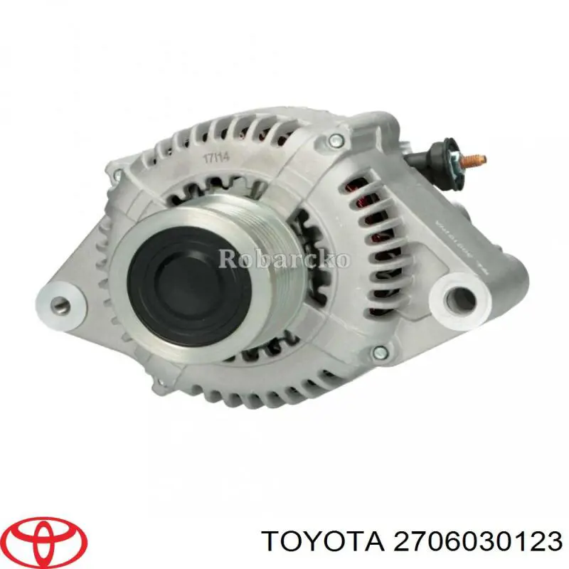 2706030123 Toyota alternador