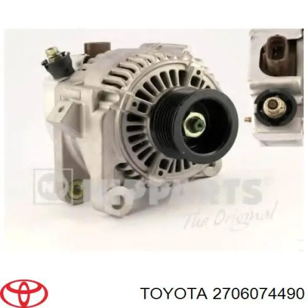 2706074490 Toyota alternador