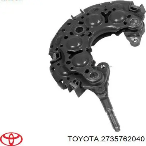 2735762040 Toyota alternador diodo puente rectificador