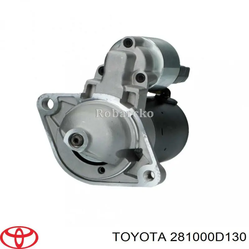 281000D130 Toyota motor de arranque