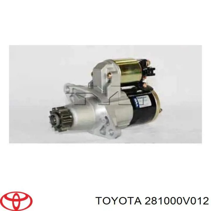 281000V012 Toyota motor de arranque