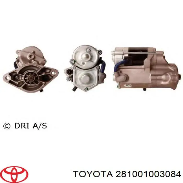 281001003084 Toyota motor de arranque