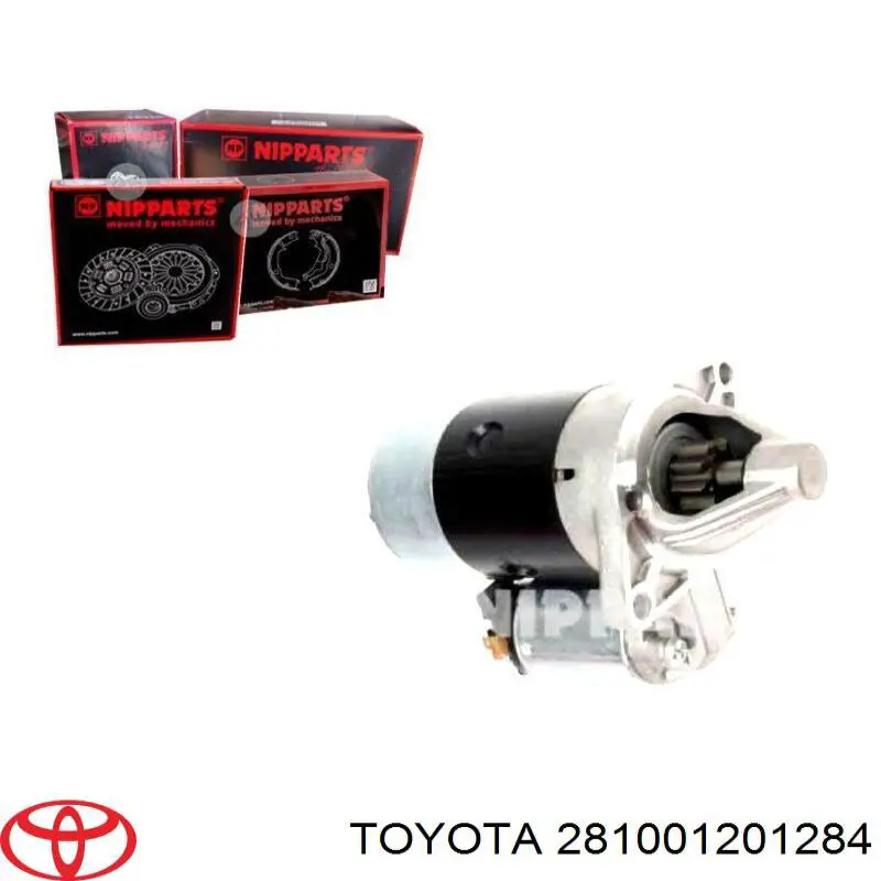 281001201284 Toyota motor de arranque