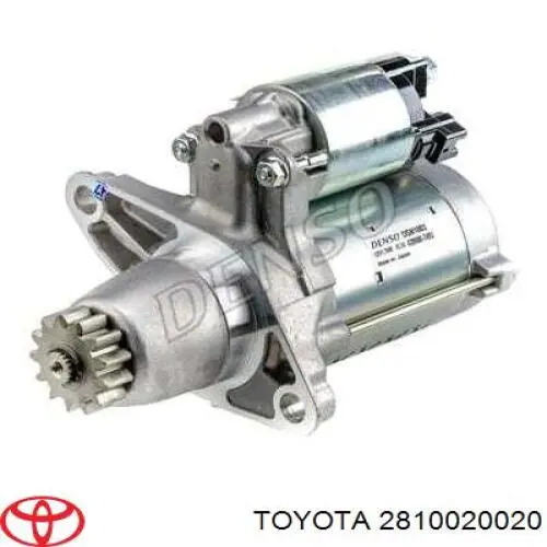 2810020020 Toyota motor de arranque