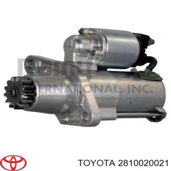 2810020021 Toyota motor de arranque