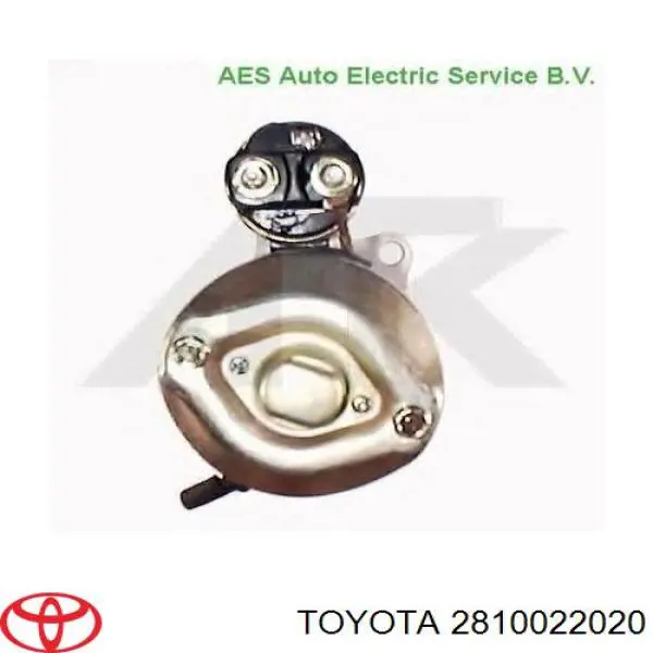 2810022020 Toyota motor de arranque