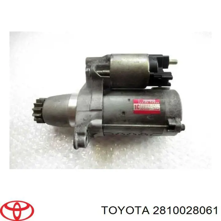 2810028061 Toyota motor de arranque