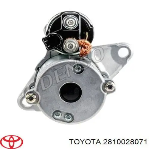 2810028071 Toyota motor de arranque