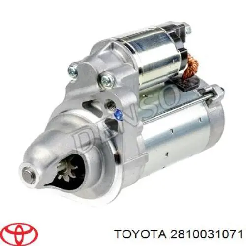 2810031071 Toyota motor de arranque