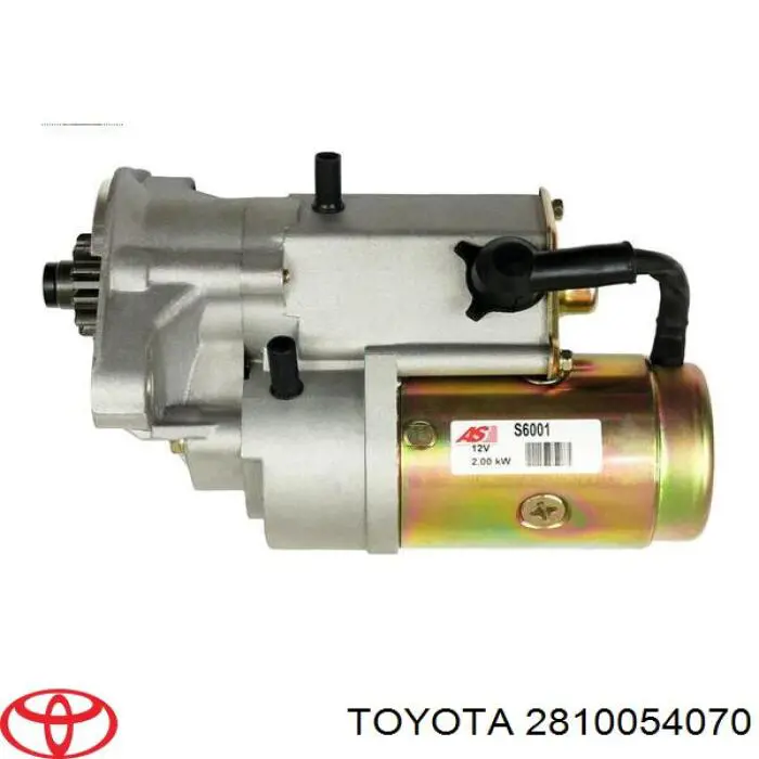 2810054070 Toyota motor de arranque