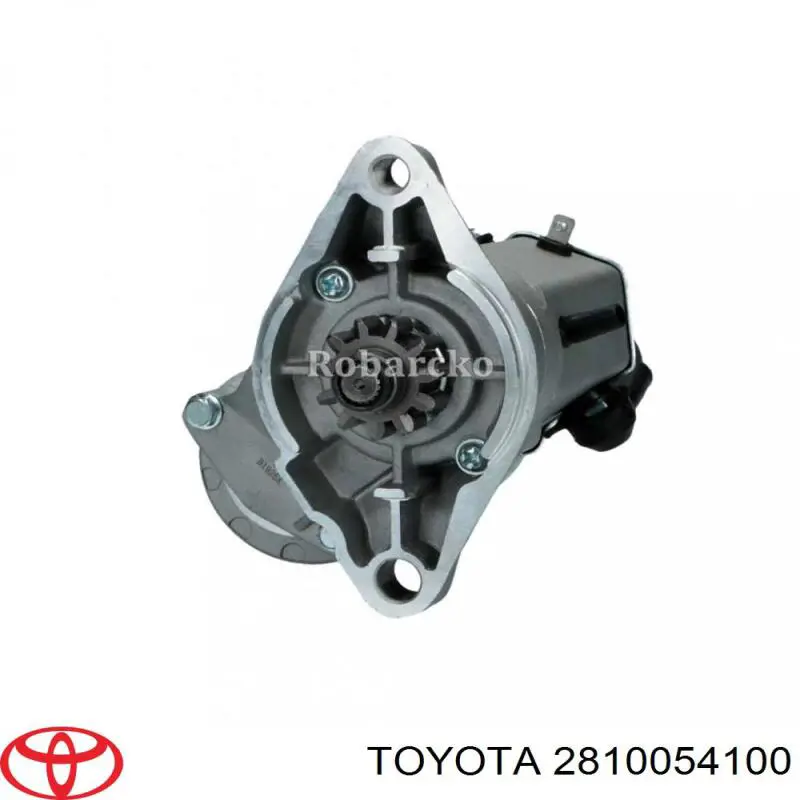 2810054100 Toyota motor de arranque