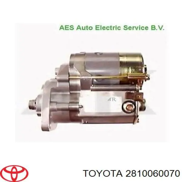 2810060070 Toyota motor de arranque