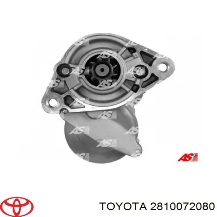 2810072080 Toyota motor de arranque