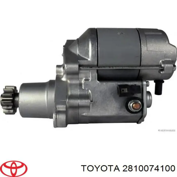 2810074100 Toyota motor de arranque