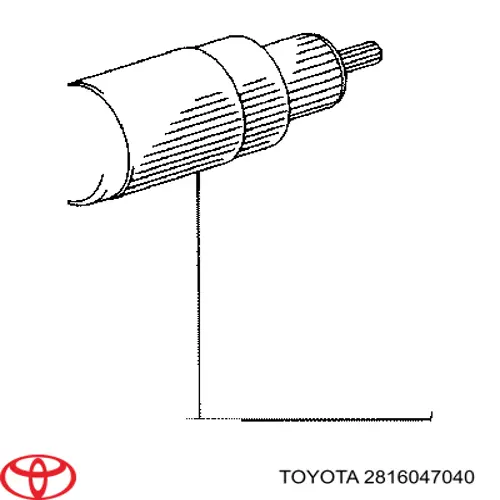  Inducido, motor de arranque para Daihatsu Applause 1 