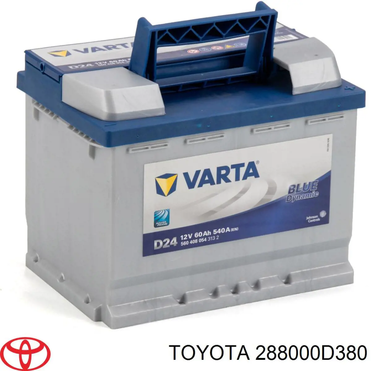 288000D380 Toyota batería de arranque