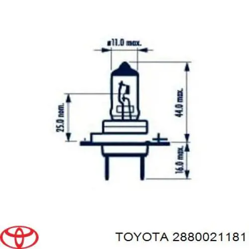 2880021181 Toyota 