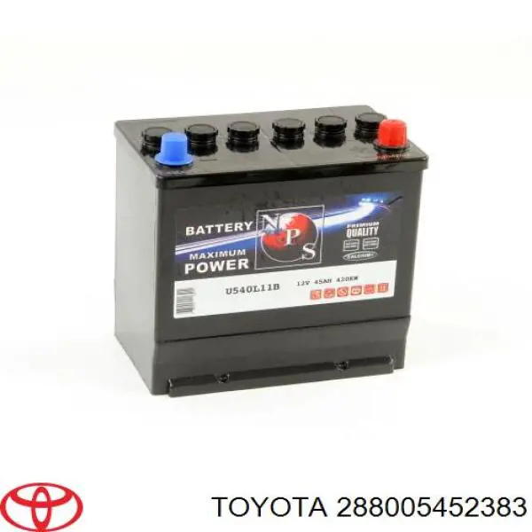 288005452383 Toyota batería de arranque