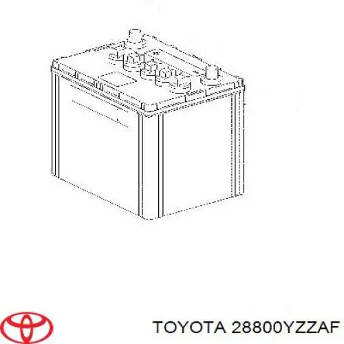 28800YZZAF Toyota batería de arranque