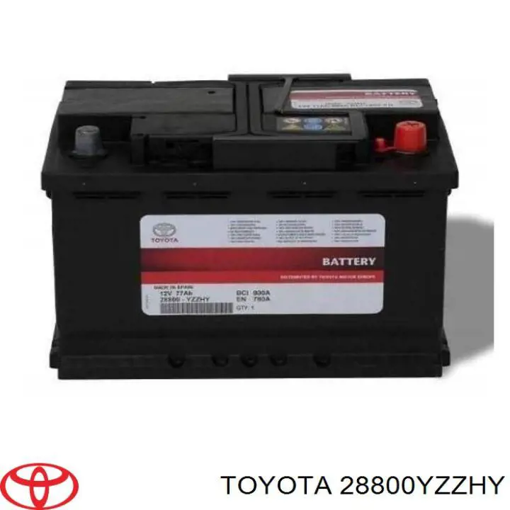 28800YZZHY Toyota batería de arranque