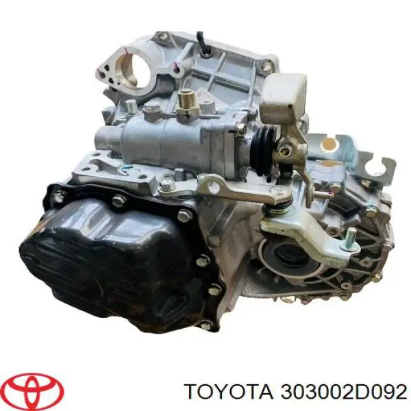 303002D092 Toyota caja de cambios mecánica, completa