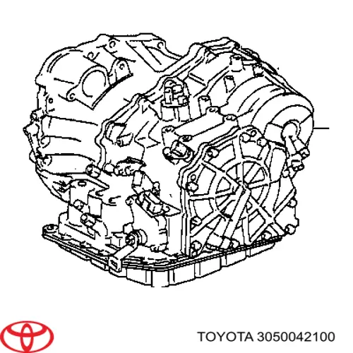  Transmisión automática completa para Toyota RAV4 2 