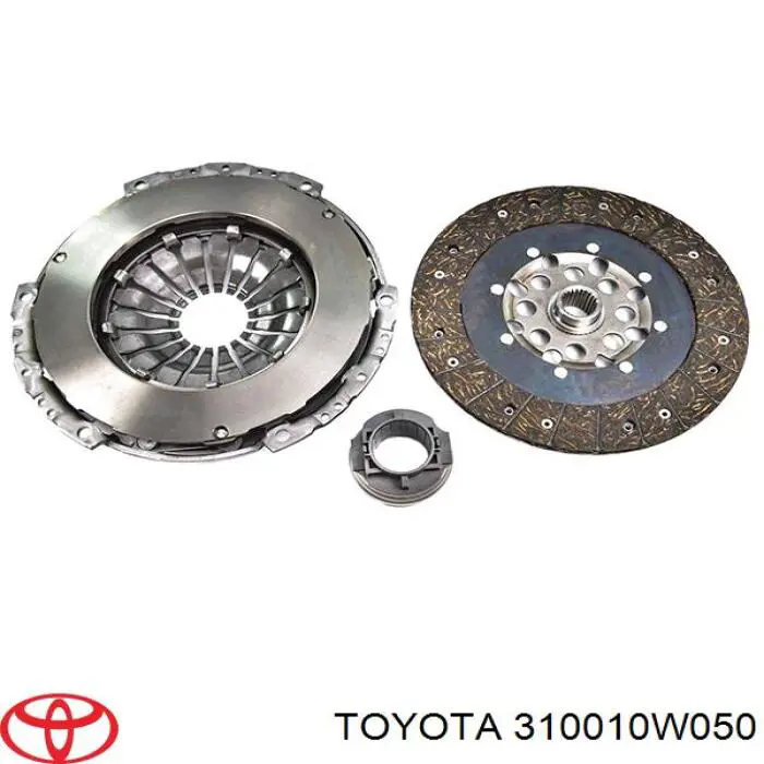 310010R030 Toyota kit de embrague (3 partes)