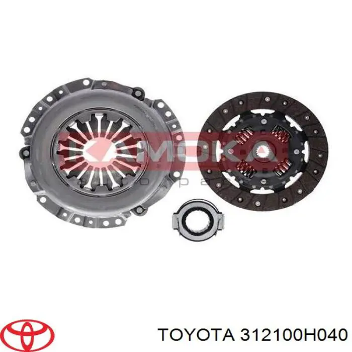 312100H040 Toyota plato de presión del embrague