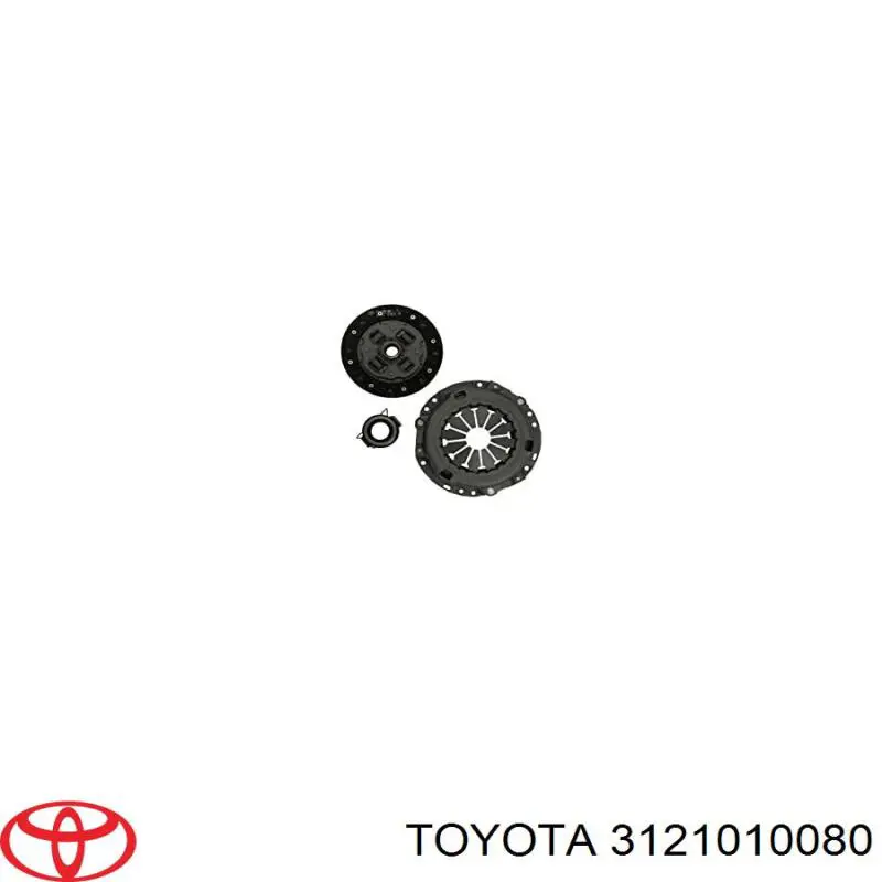 3121010080 Toyota plato de presión del embrague