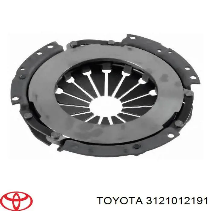 3121012191 Toyota plato de presión del embrague