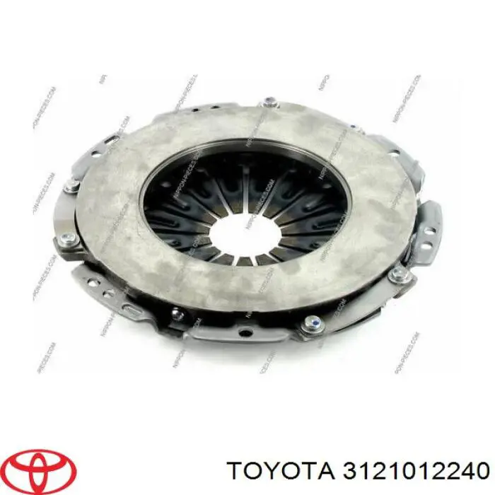 3121012240 Toyota plato de presión del embrague